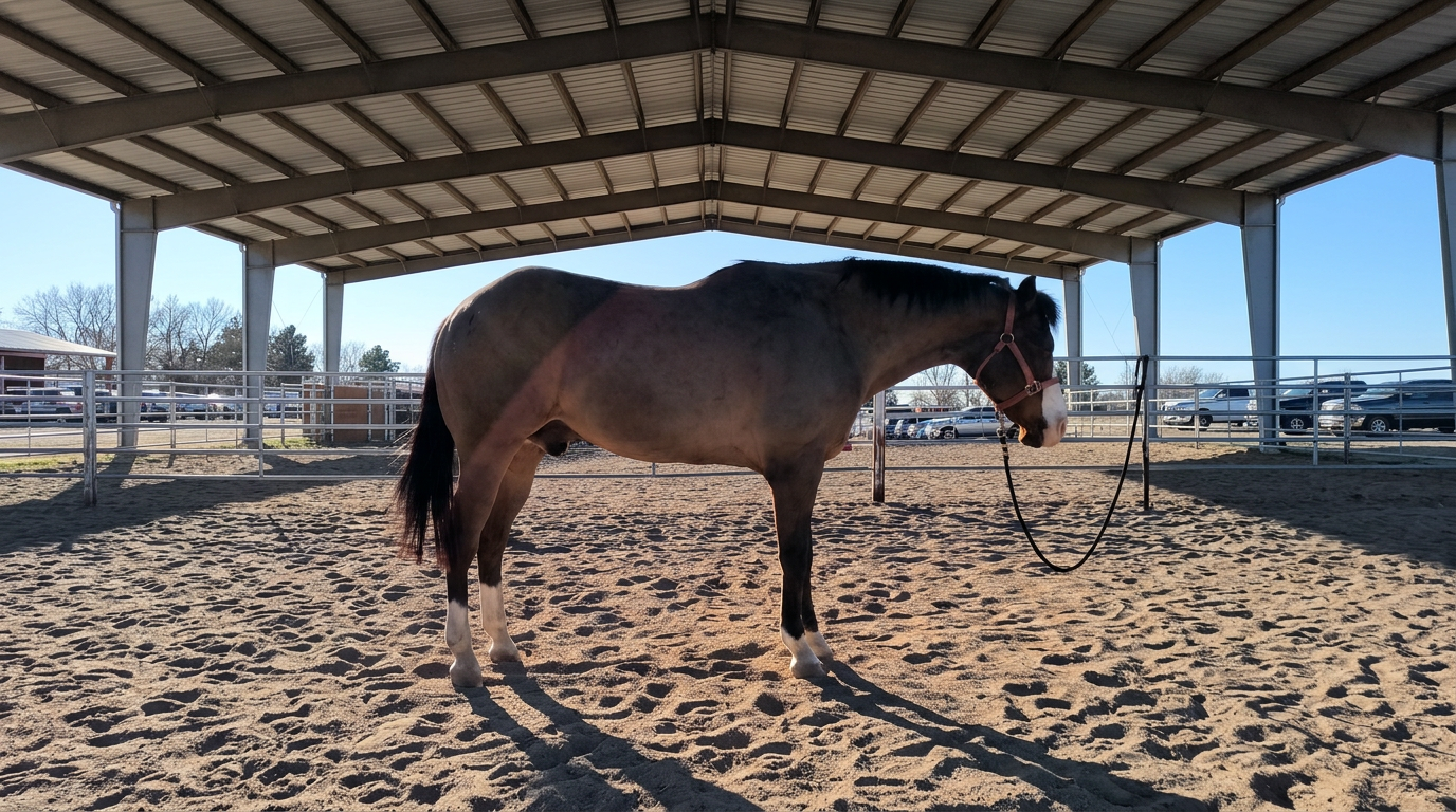 Louie, one of NDR's therapy horses